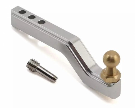 Yeah Racing Aluminum and Brass Drop Hitch Receiver for Traxxas TRX-4