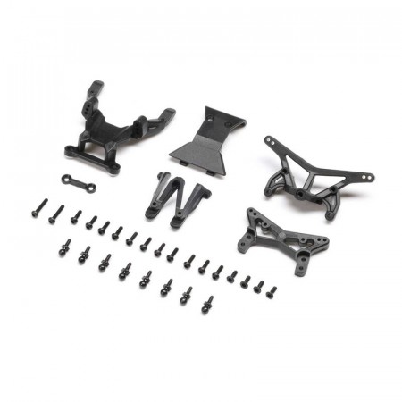 Losi Front and Rear Towers, Bumper: Micro-B