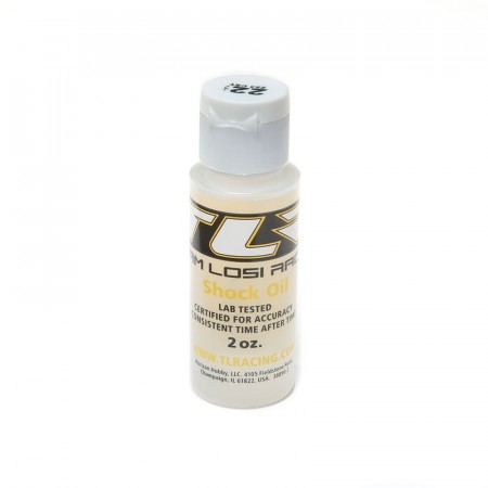 Team Losi Racing Silicone Shock Oil, 22.5WT, 223CST, 2oz