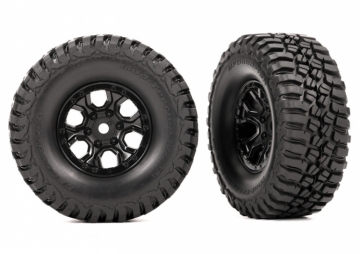 Traxxas Tires and Wheels BFGoodrich Mud-Terrain T/A 2.2x1.0 (2)