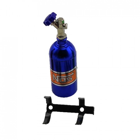 Hobby Details Aluminium Nitrous Oxide Balance Weight Bottle for 1/10 RC Crawler - Blue