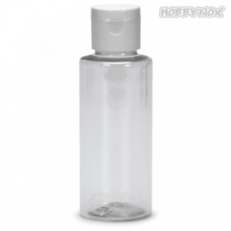 Airbrush Bottle Empty w/cap 60ml Hobbynox (1)