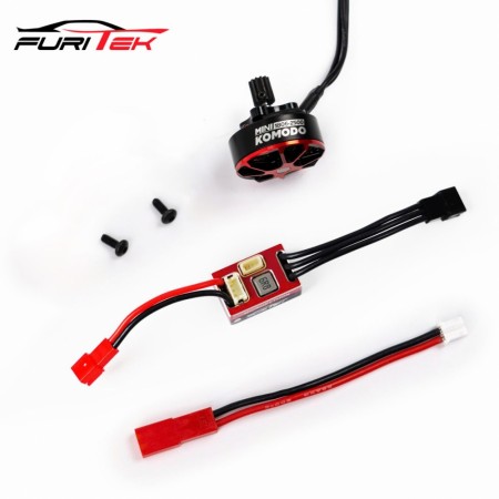 Furitek MicroSilk 2025 Brushless Power System with MicroPython and MiniKomodo FOR REDCAT ASCENT-18