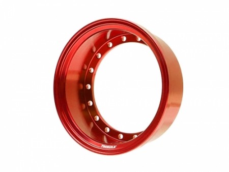 Boom Racing ProBuild™ 1.9in Alum 15mm Wheel Barrel (1) Red