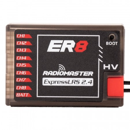 Radiomaster ELRS ER8 8ch PWM Receiver 2.4GHz