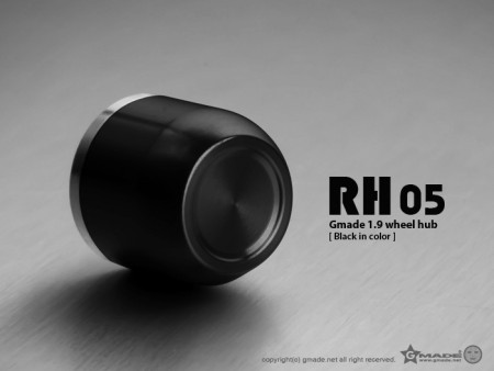 Gmade 1.9 RH05 wheel hubs (Black) (4)