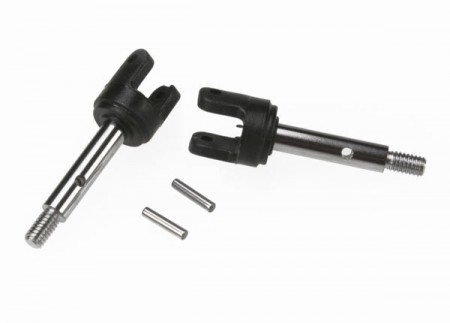 Traxxas Stub axles, rear (2pcs)