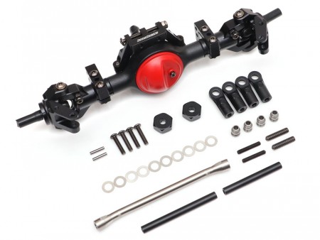 Boom Racing Complete Front Assembled BRX80 PHAT Axle Set w/ AR44 HD Gears