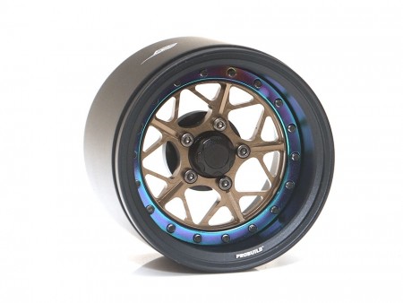 Boom Racing ProBuild™ Steel Lock Ring (1) Neo Chrome