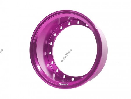 Boom Racing ProBuild™  Extra Wide Alum 19.5mm Wheel Barrel (1) Purple
