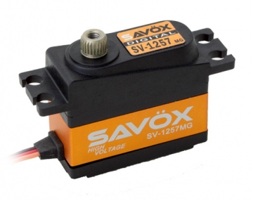 SAVÖX SV-1257MG Servo 4,0Kg 0,055s HV Alu Coreless Metal Gear Mini
