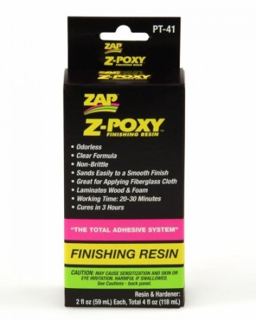 Zap Z-Poxy Finishing Resin 4oz PT41
