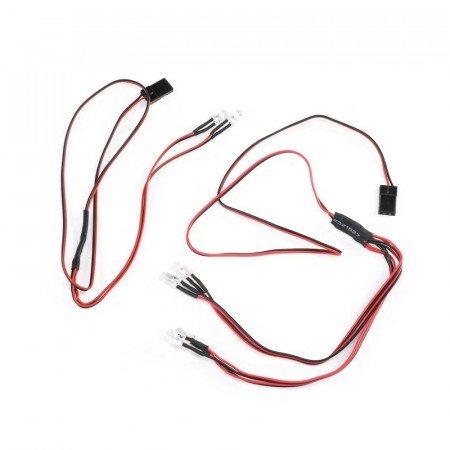 Axial LED Light Set, White/Orange/Red, Early Bronco: SCX10 III