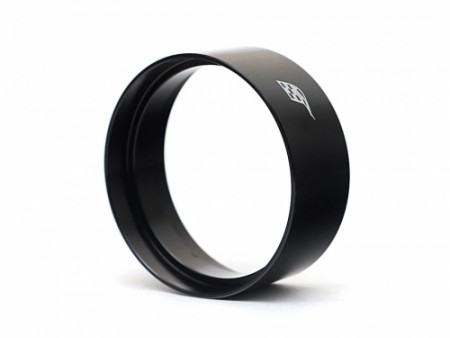Boom Racing ProBuild™ 1.9in Aluminum Center Ring 21.5mm (1) Matte Black