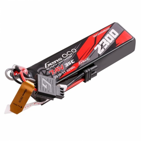 Gens Ace 2s  2300mAh - 35C - G-Tech iEC2