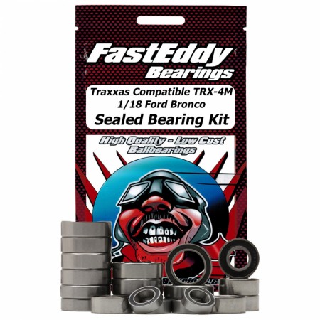 Fast Eddy kulelager Traxxas Compatible TRX-4M 1/18 Ford Bronco Sealed Bearing Kit