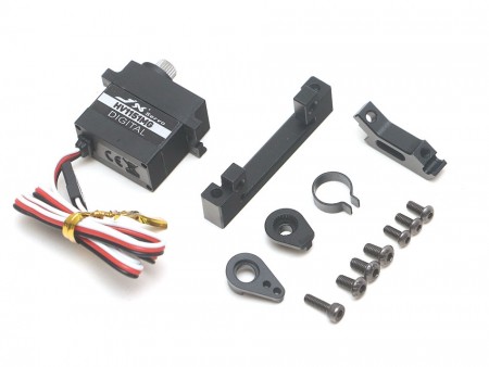 Boom Racing Mini Servo Mount Set for BRX02 and BRX02 109 w/ Mini Servo @ 8.4v for BRX02