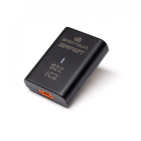 Spektrum S22 G2 USB-C G2 2S and 3S LiPo 20W Smart Charger: IC2
