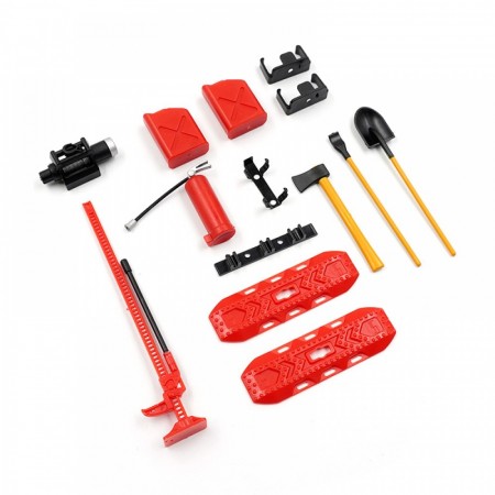 Yeah Racing Rock Crawler Accessories Combo Set For 1/18 1/16 RC (fits TRX-4M)