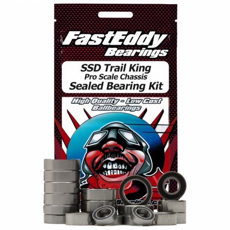 Fast Eddy Kulelager SSD Trail King Pro Scale Chassis Sealed Bearing Kit