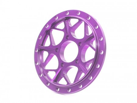 Boom Racing ProBuild™ Alum LGB Faceplate (1)  Purple