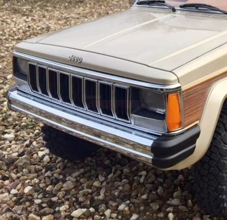 Team Raffee Co. Chrome Front Grill and Front and Rear Bumper for Cherokee XJ Hard Body TRC/302206 Chrome