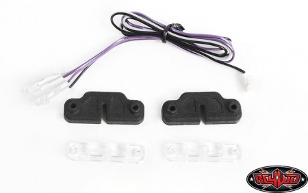 CC HAND Inner Fender Rock Lights w/ LED Light Kit for Axial 1/10 SCX10 III Jeep (Gladiator/Wrangler)