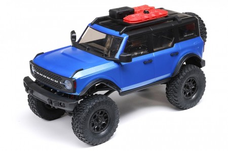 Axial SCX24 2021 Ford Bronco 4WD Truck Brushed RTR, Blue