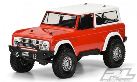 Pro-Line 1973 Ford Bronco Clear Body,  for 12
