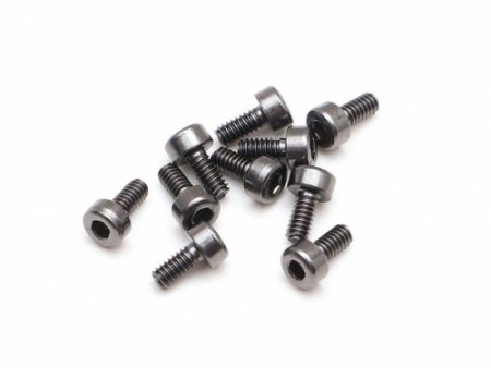 Boom Racing M2x4mm Socket Cap Screw 12.9 Grade Nickel Plated Screws (10)
