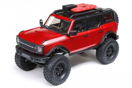 Axial SCX24 2021 Ford Bronco 4WD Truck RTR, Red