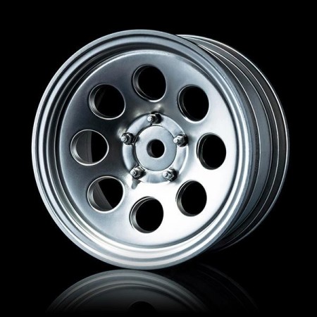 MST Flat silver 58H 1.9 crawler wheel (+5) (4)