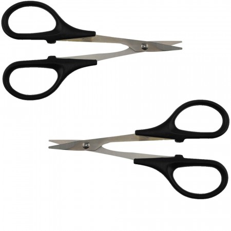 Hobby Details HSS Scissors (Straight and Curved) for RC Car Body