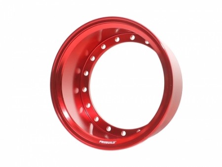Boom Racing ProBuild™  Extra Wide Alum 19.5mm Wheel Barrel (1) Red