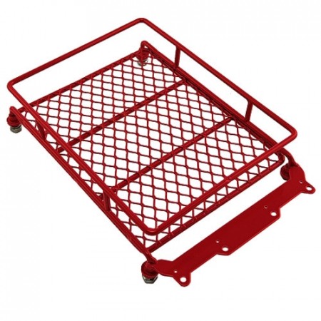 Hobby Details Roof Luggage Rack for 1/10 RC Cars - Red