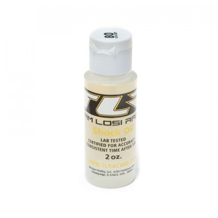 Team Losi Racing Silicone Shock Oil, 80WT, 1014CST, 2oz