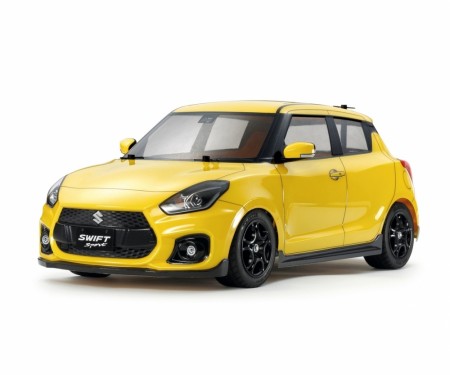 TAMIYA SWIFT SPORT (M-05) PRE PAINTED YELLOW BODY