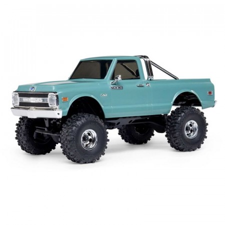 Axial 1/30 SCX30 Chevrolet K10 4X4 RTR Brushed Rock Crawler (Battery and Charger Included), Green