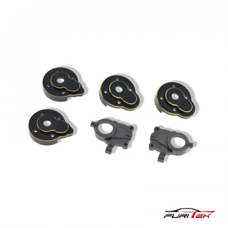 FURITEK Brass Rear And Front Hub Set Combo For Furitek FX118