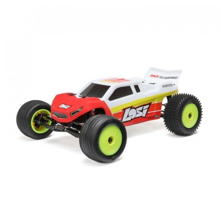 Losi 1/18 Mini-T 2.0 2S 2WD RTR Brushless Stadium Truck (Battery and Charger included) Red