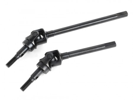 Boom Racing BADASS™ Steel Universal Driveshaft (2pcs) for BRX80 PHAT™ Straight Axle (Offset) for BRX02