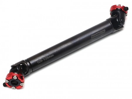 Boom Racing BADASS™ Heavy Duty Steel Center Drive Shaft 101-131mm (Pin to Pin) for Traxxas TRX-4