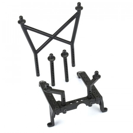 Proline 1/6 Extended Front and Rear Body Mounts: SCX6