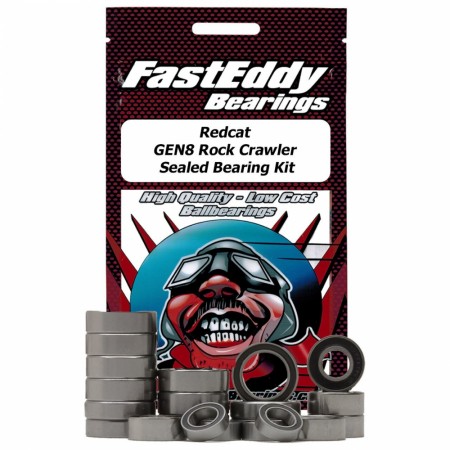 Fast Eddy kulelager Redcat GEN8 Rock Crawler Sealed Bearing Kit