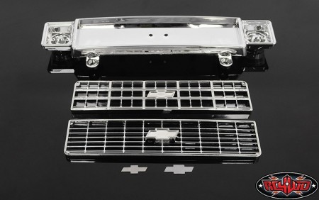 RC4WD Chevrolet Blazer Chrome Front Grille w/Optional Inserts