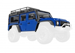 Traxxas TRX9712 Land Rover® Defender® Body, complete, blue, TRX-4M