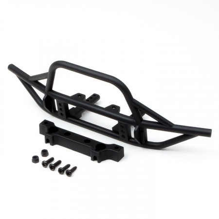 Gmade GS01 Front Tube Bumper with Skid Plate Black