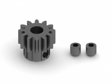 Arrma 12T 1.0 Mod 5mm Bore CNC Steel Pinion Gear