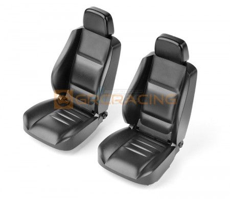 GRC Simulation Cab Multi-directional Adjustable Seat for 1/10 RC Crawler Black (2)