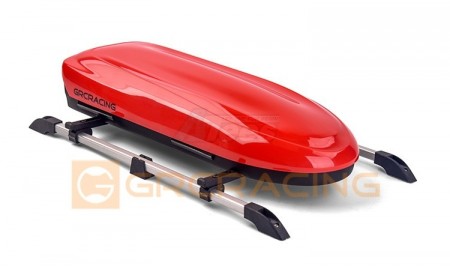 GRC Scaled Roof Box with Rack for 1:10 RC Car Red